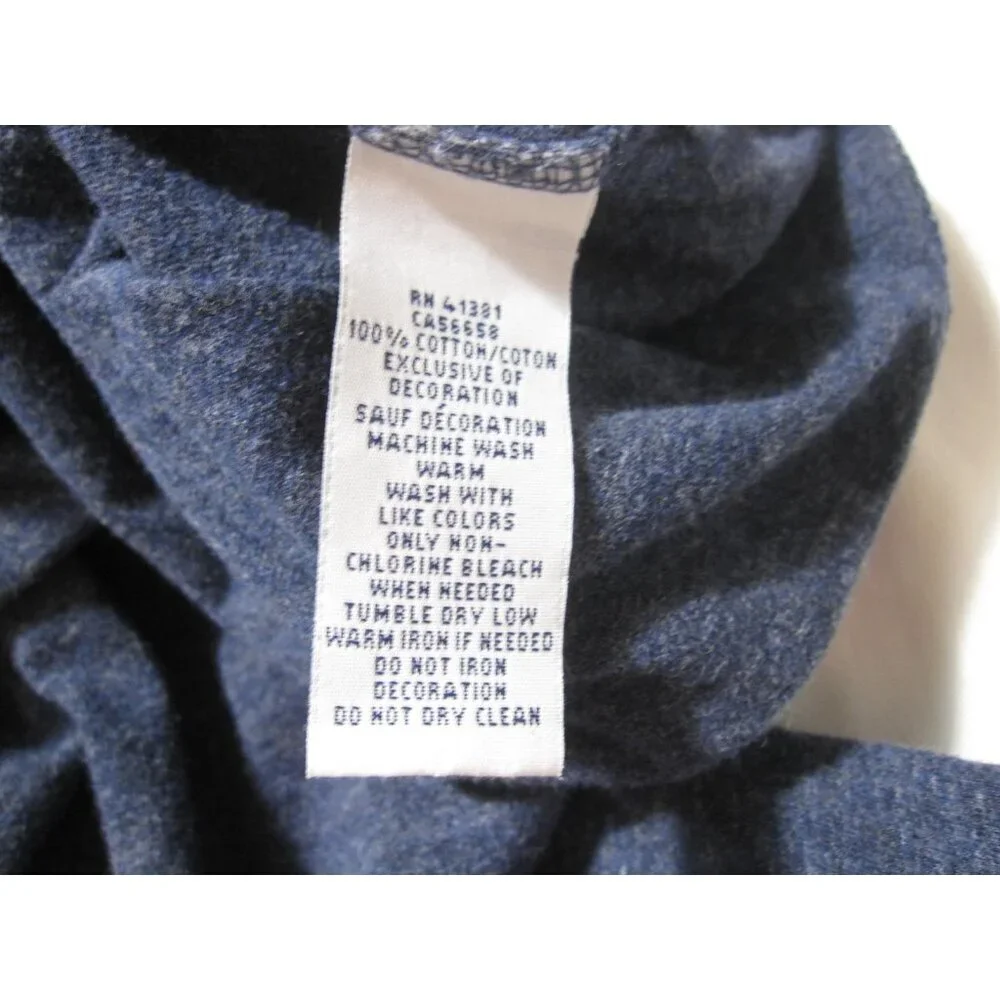 Polo Ralph Lauren Men Long Sleeve T-Shirt Preppy Old Money Slim Fit Sz M (M114)